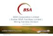 Rajesh Srinivasan As Director @ Bsa Corporation Wiring Harness Division