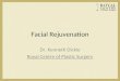 Facial Rejuvenation by Dr Kenneth Dickie
