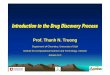 Introduction to the drug discovery process