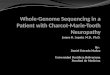 Whole genome sequencing in a patient with charcot-marie-tooth neuropathy