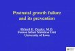 Postnatal growth failure and its prevention