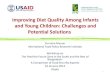 Improving diet quality among infants and young children