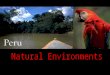 Landscapes and Biomes From Peru