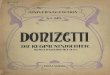 Donizetti - La Fille Du Regiment (Vocal Score)