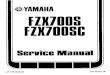 Yamaha FZX 700 '86 to '87 - Service Manual