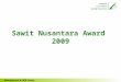 Check List Karet Nusantara Award