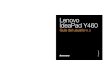 Lenovo IdeaPad Y460 User Guide V1.0 (Spanish)