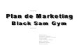 Plan de Marketing Black Sam Gym