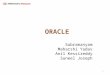 Oracle1 PPT