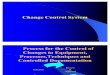 Change Control Presentation