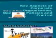 Key Aspects of Corporate Organization, Operating Policies