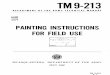 ARMY TM 9-213 Painting Instructions for Field Use 1965