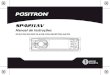 Dvd Player Automotivo Com Tela 3 Sp4211 Positron