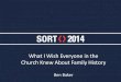 What I Wish Everyone in the LDS Church Knew About Family History
