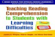 Teaching Reading Comprehension to Students With Learning Difficulties by Karen R. Harris and Steve Graham