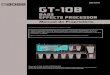 Manual BOSS GT-10B - Português