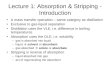5.Absorption and Stripping L1