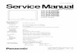 Panasonic Th-37pv600e Th-42pv600e Th-37px600b Th-42px600b Service Manual Repair Guide