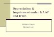 Davis & Lunt - Depreciation & Impairment
