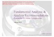 Fundamental Equity Analysis & Analyst Recommendations - SX5E Eurostoxx 50 Index Components