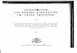 Office of Civil and Defense Mobilization - Documents on Reorganization of Civil Defense - 1961