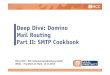 Deep Dive Domino Mail Routing - SMTP Cookbook - DNUG Herbstkonferenz 2013