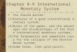 Chapter 8 9 international monetary system (2)