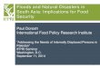 Floods and Natural Disasters in South Asia: Implications for Food Security by Dr. Paul Dorosh