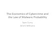 More on: The Economics of Cybercrime and the Law of Malware Probability