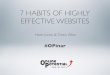7 Habits of Highly Effective Websites
