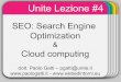 SEO: Search Engine Optimization & Cloud computing
