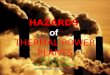 Thermal Power Plant Hazards