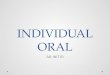 Ab initio oral procedure
