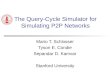 The Query Cycle Simulator For Simulating P2 P Networks