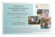 Alzheimer's Community Caregivers Support Group