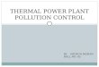 Thermal power plant pollution control