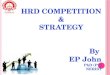 Hrd competition strategy