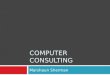 Computer consulting