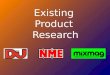 existing product research