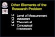 Lo3  Other Elements of Research