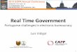 EGPA 2013 luis vidigal   Real Time Government: Portuguese challenges in electronic bureaucracy