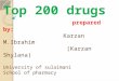 Top 200 drugs
