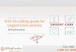 ICD -10 Tip sheet for Urgent Care