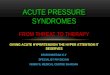 Acute pressure syndromes