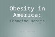Obesity in america slides