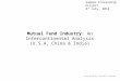 Mutual fund industry - An Intercontinental Analysis