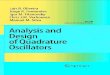 Analysis and design of quadrature oscillators