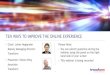 Transform UK: Ten ways to improve online customer experience