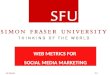 SFU Web and Social Analytics