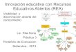 Innovación Educativa con Recursos Educativos Abiertos. Portafolio de evidencia